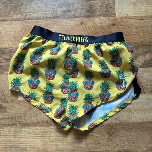 Chicknlegs Pineapple Running Shorts